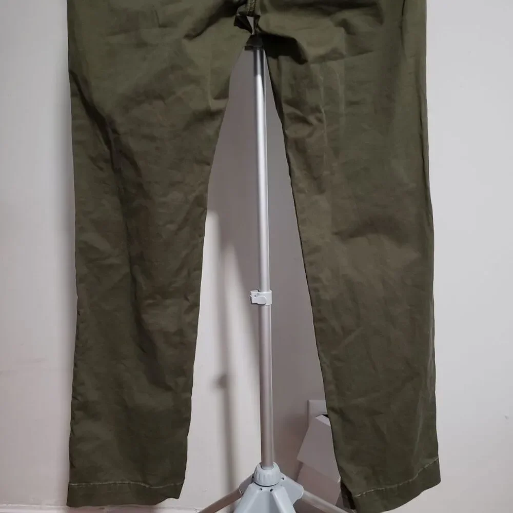 Polo Ralph Lauren Stretch Straight Fit Chino Pants 36x34 Olive Green 36/34
